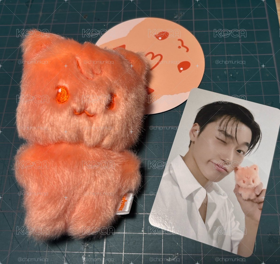 ATEEZ ANITEEZ IN COLOR 娃娃玩偶  崔傘