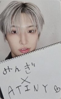 BAD (JP ver.) ATEEZ JP FC 特典卡 
