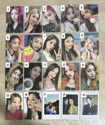 ITZY 黃禮志小卡 單出區