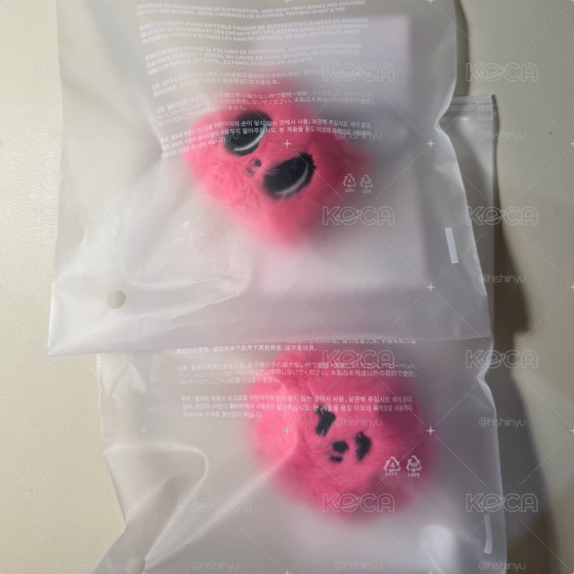 全新！火龍果大頭+moa con扇套+彬拍立得+蘋果嘻+蘋果松喵