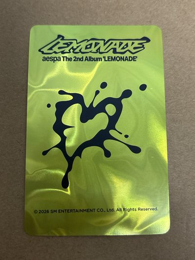 （瑕）LEMONADE 中國快閃 滿額卡 199扭蛋抽獎卡