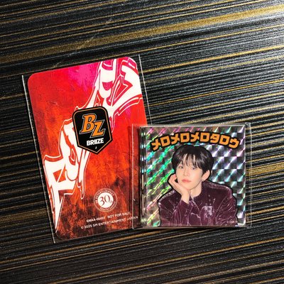 Riize 日咖會員禮 小卡 貼紙組 成燦