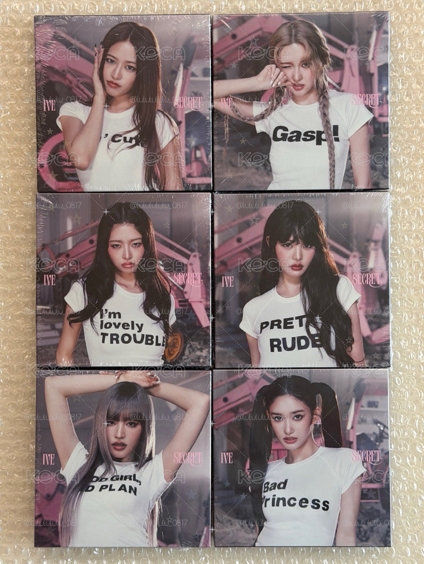 IVE SECRET單封DIGIPACK ver 全新未拆專