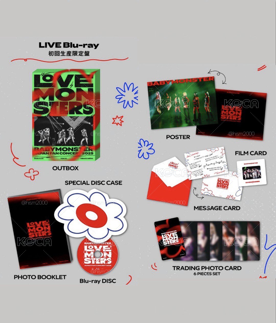 LOVE MONSTERS日本專輯 全新未拆
