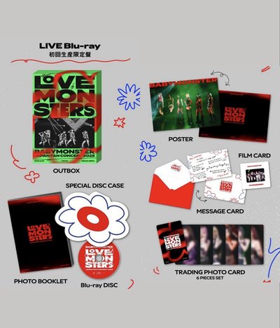 LOVE MONSTERS日本專輯 全新未拆