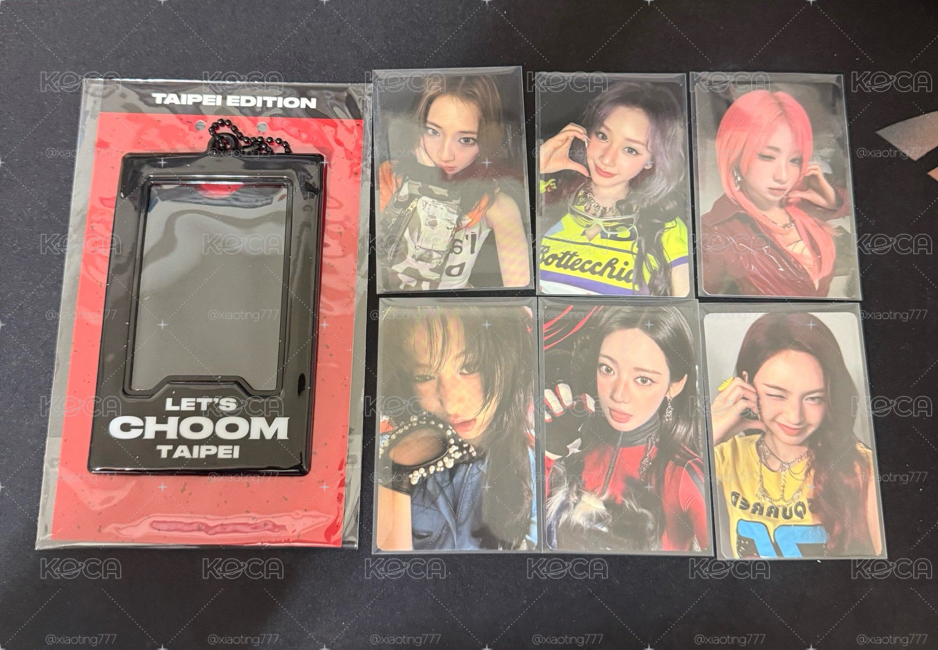 춤 (CHOOM) 台北快閃限定 卡套  含小卡