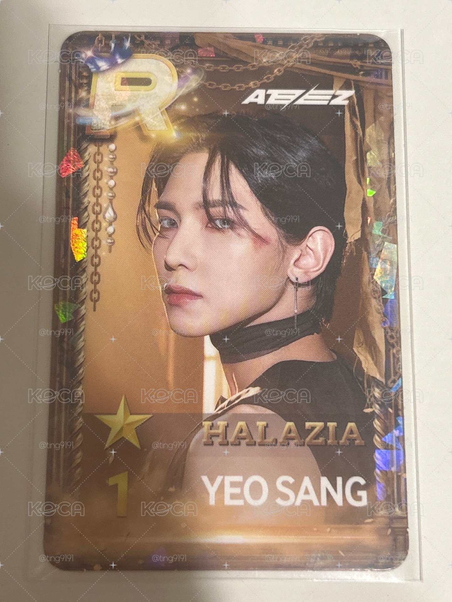 ATEEZ遊戲卡