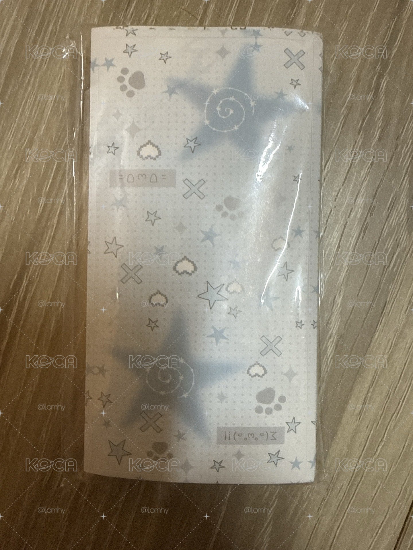 星星封口貼