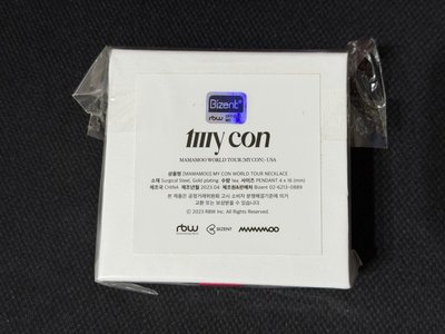 MAMAMOO my con 美巡周邊 項鍊