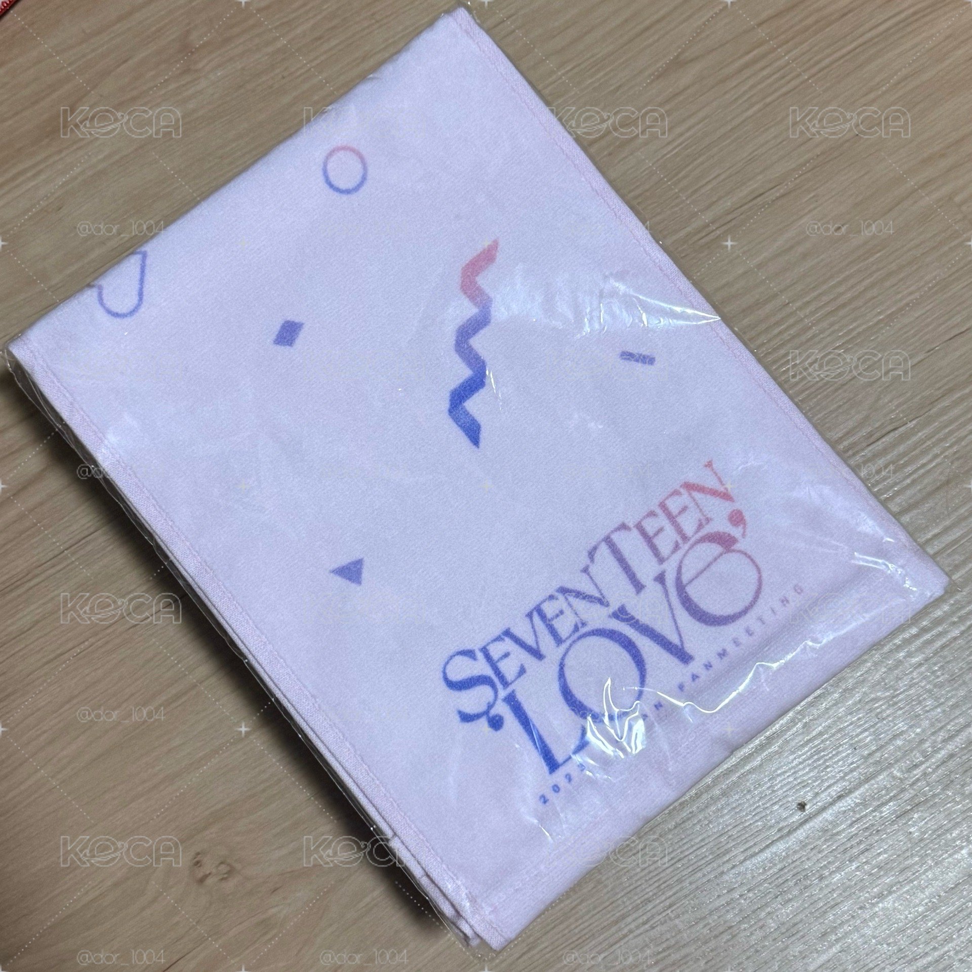 23 日本飯咪 毛巾 Seventeen 