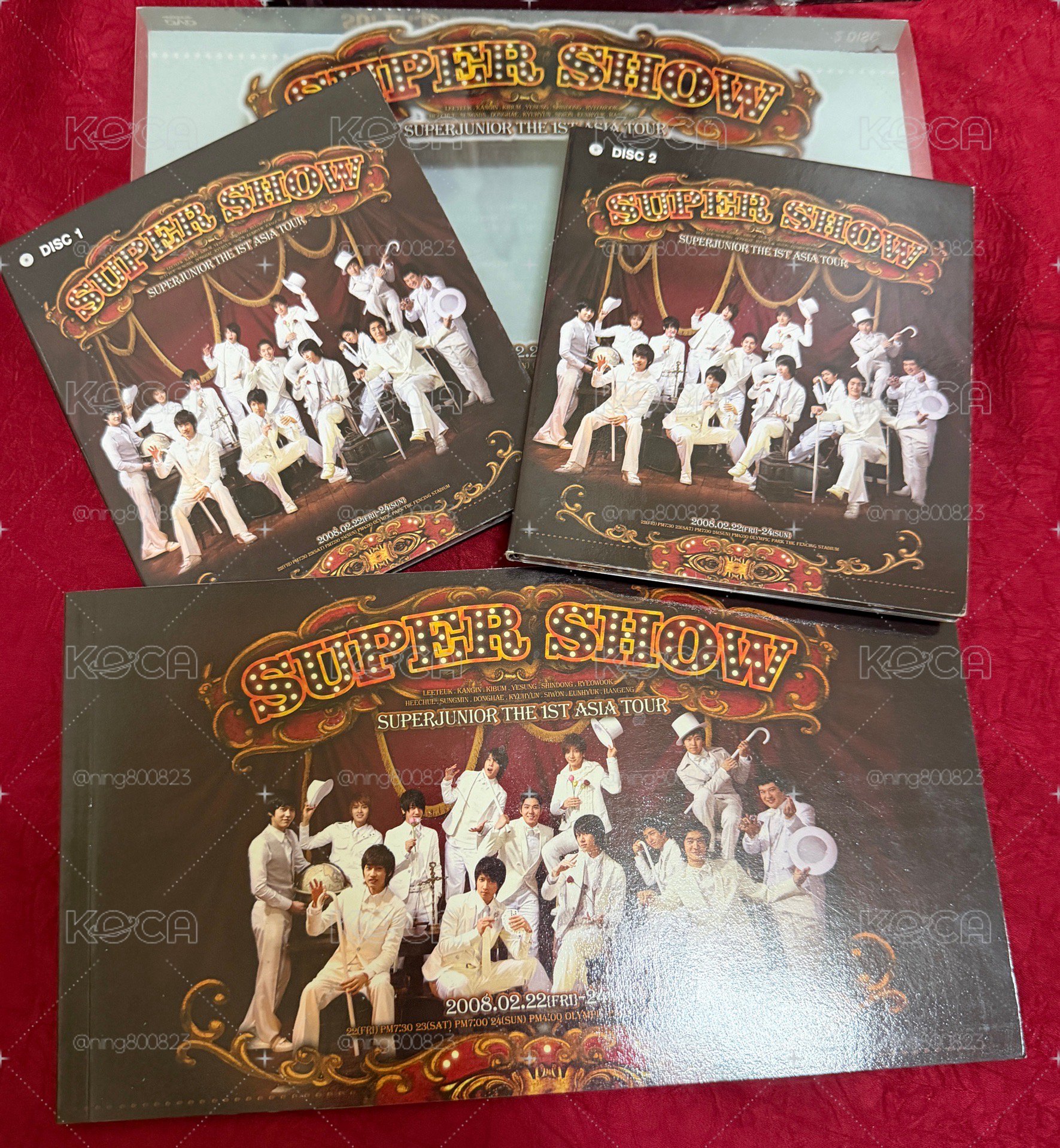 SJ SUPER SHOW 演唱會DVD套裝