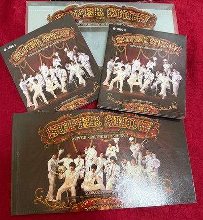 SJ SUPER SHOW 演唱會DVD套裝