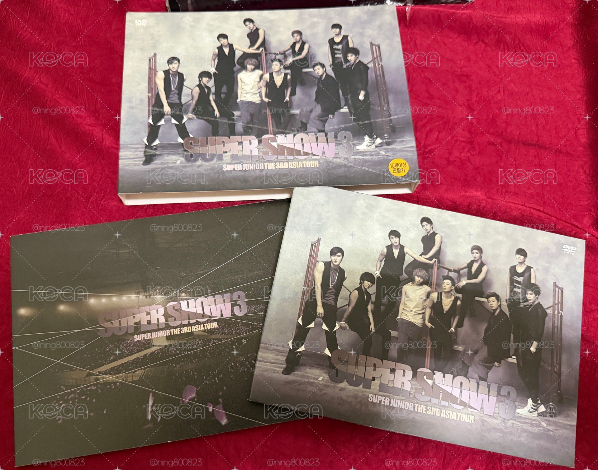 SJ SUPER SHOW 演唱會DVD套裝