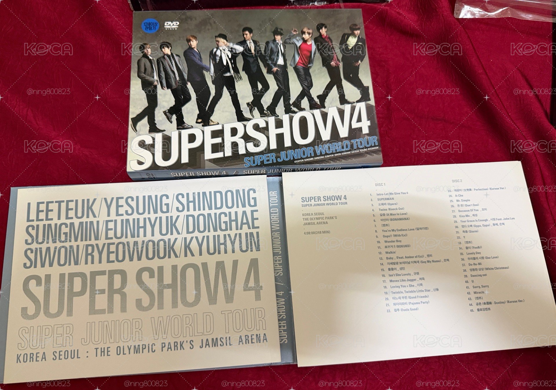 SJ SUPER SHOW 演唱會DVD套裝