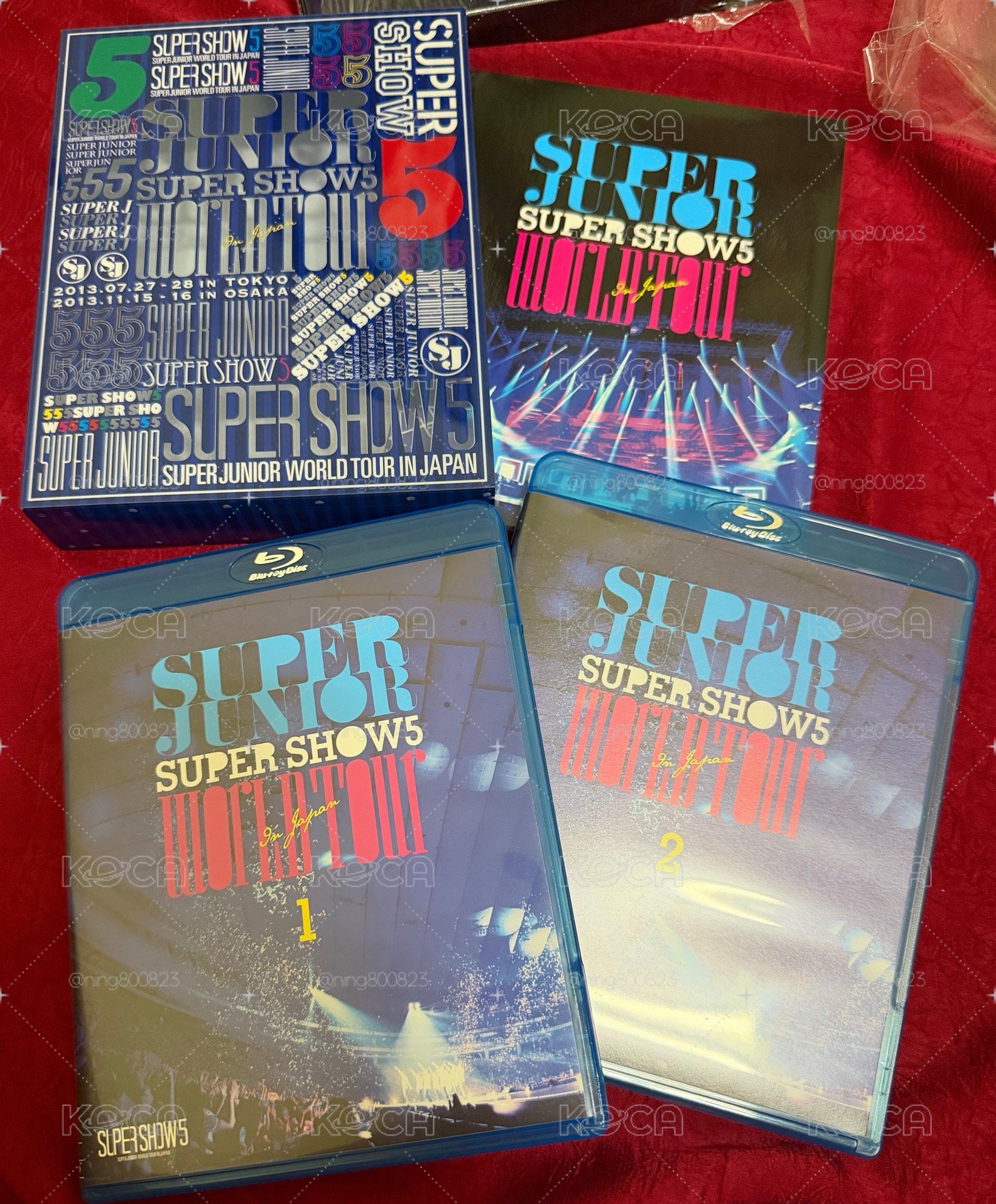 SJ SUPER SHOW 演唱會DVD套裝