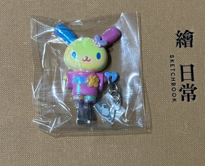 花小兔夏日祭典髮夾