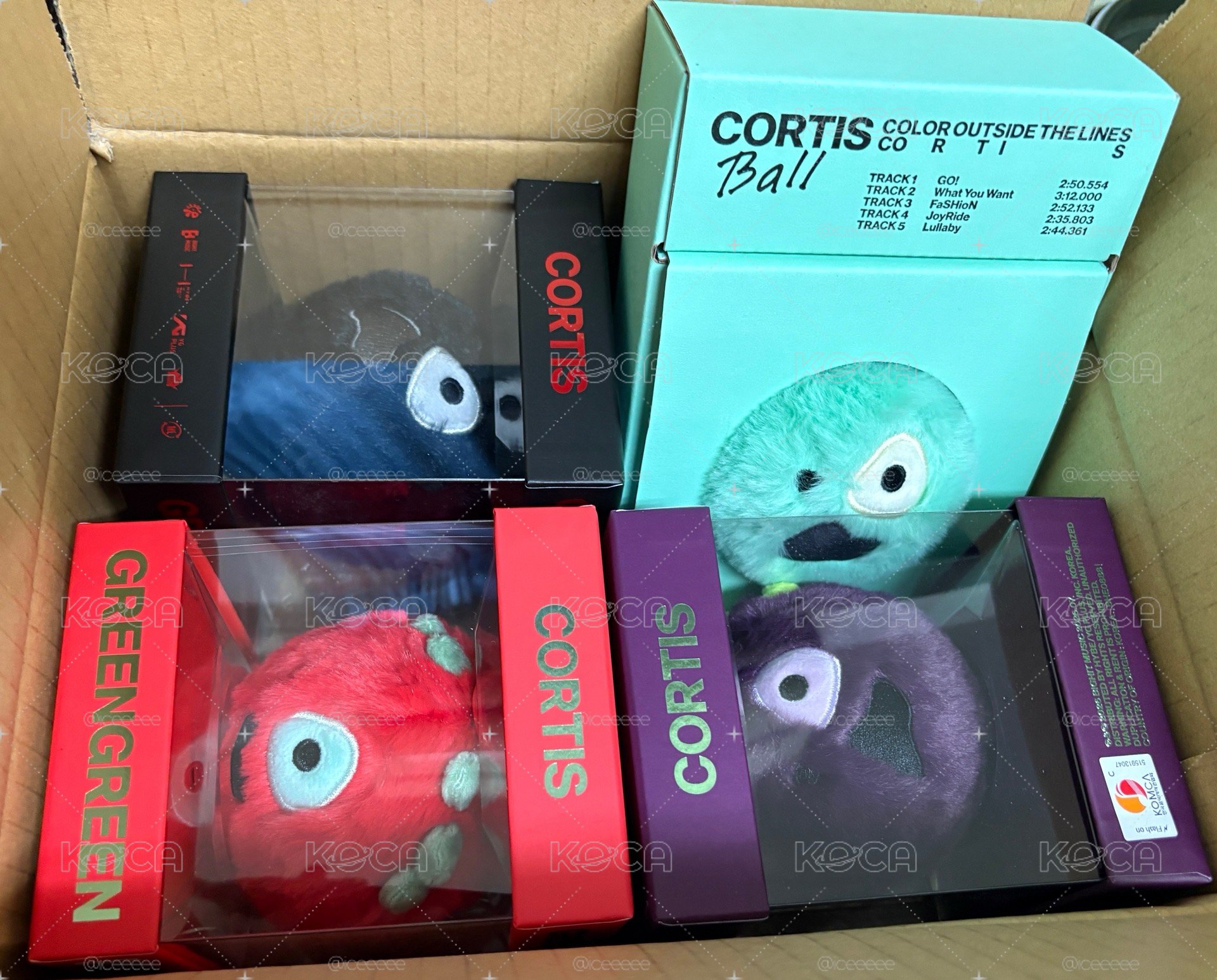 CORTIS 四色球專 