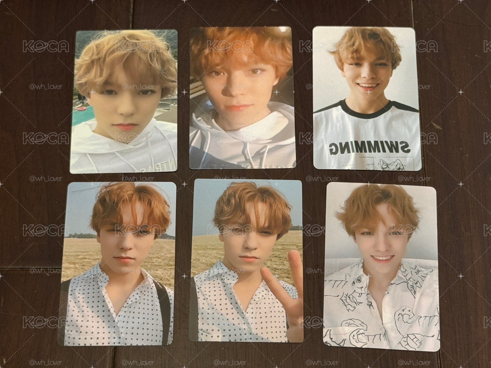 SEVENTEEN VERNON專輯小卡
