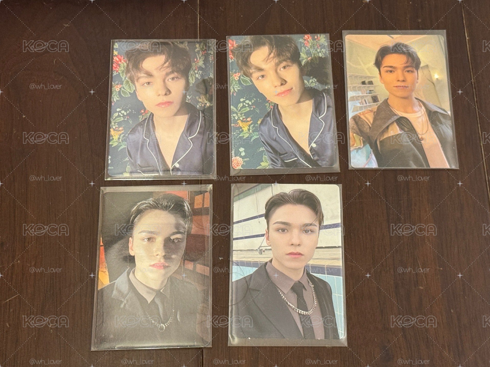 SEVENTEEN VERNON專輯小卡