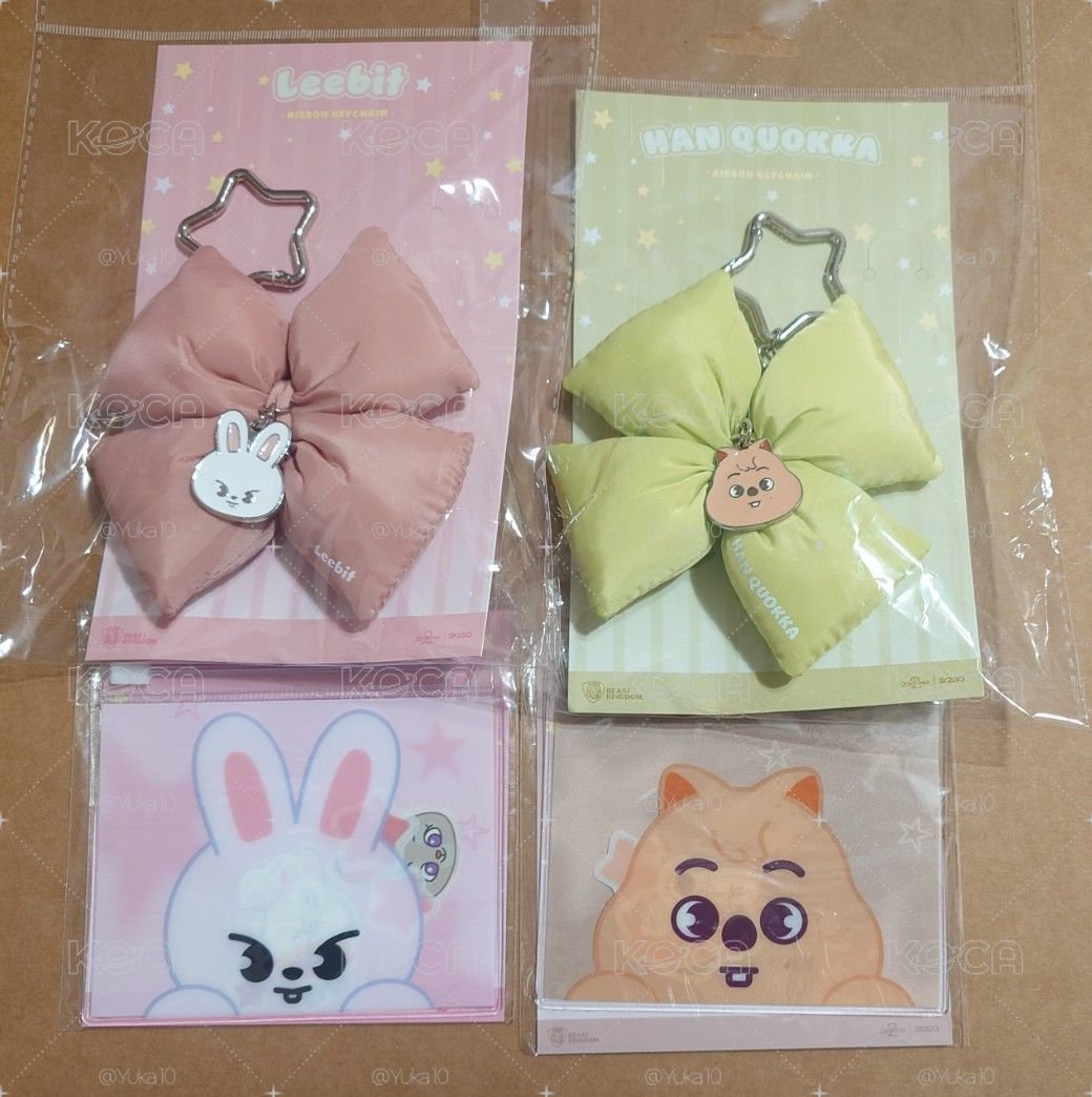 「現貨」Straykids SKZOO 快閃 動物方城市 蝴蝶結 貼紙包 全新未拆