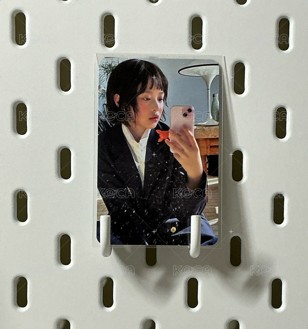 對鏡拍hanni 