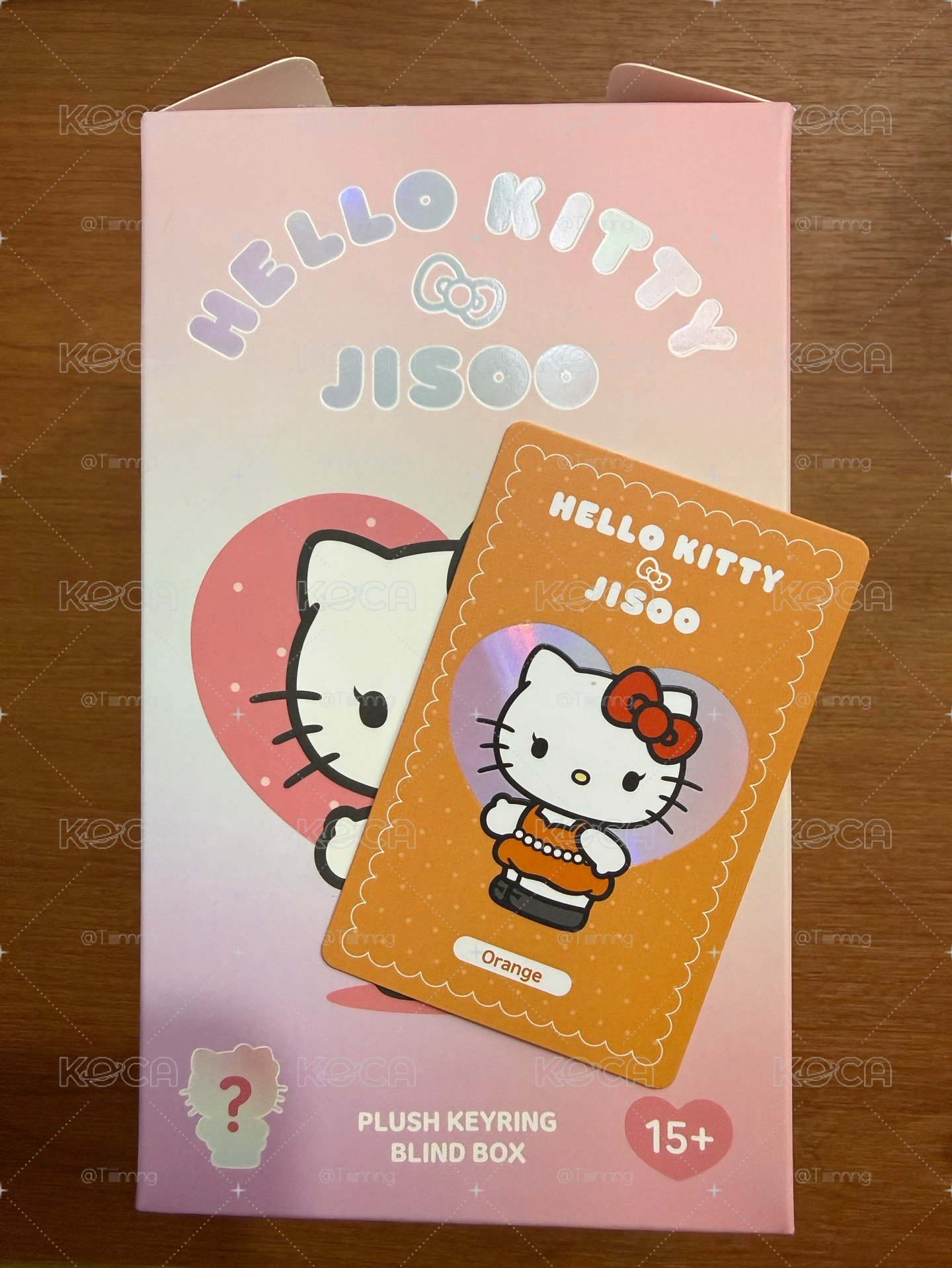 Jisoo x Hello Kitty盲盒（確認款）