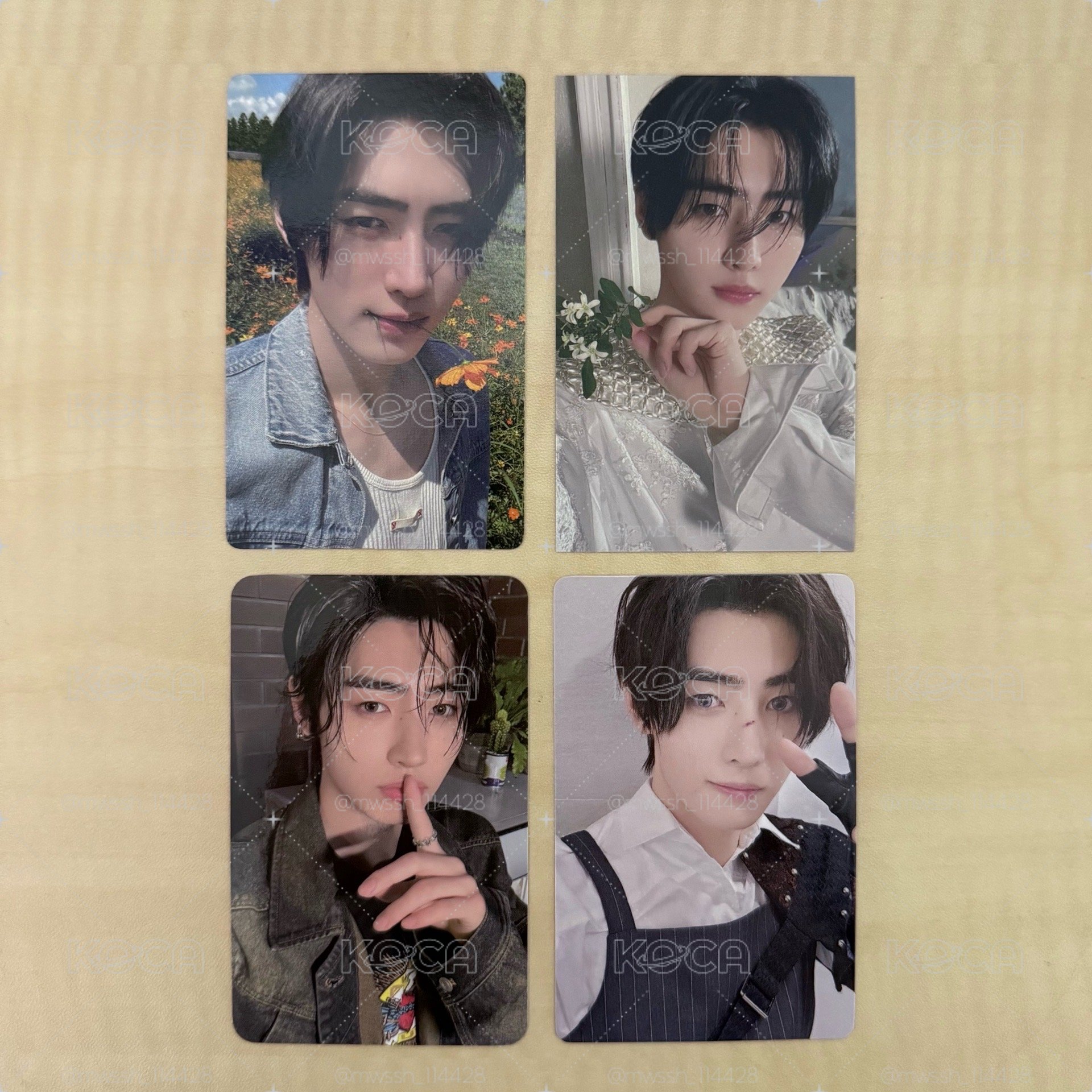 朴成訓 迷五 橙血 小卡 專卡 特典卡 幸運卡 簽售特典卡