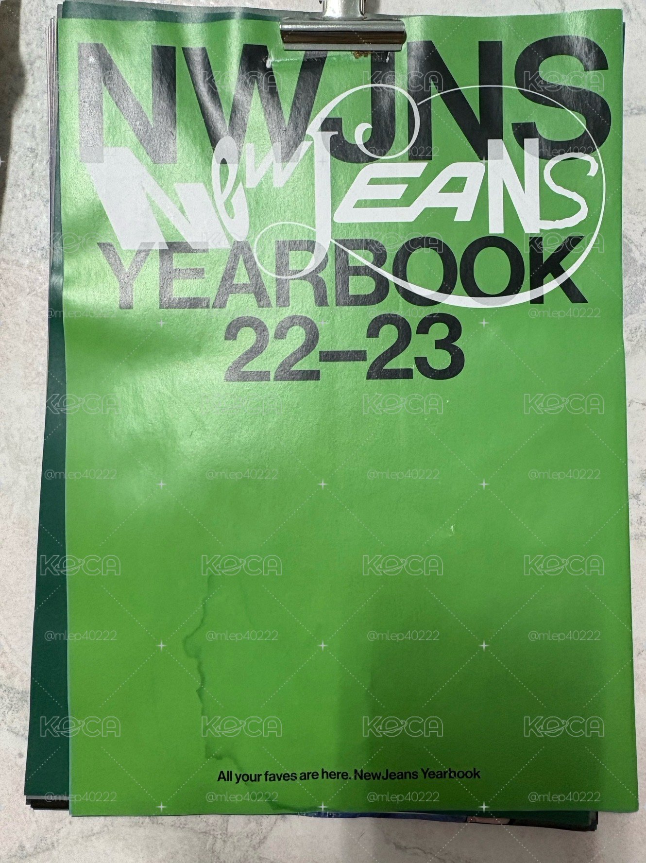 NewJeans 年書照片組
