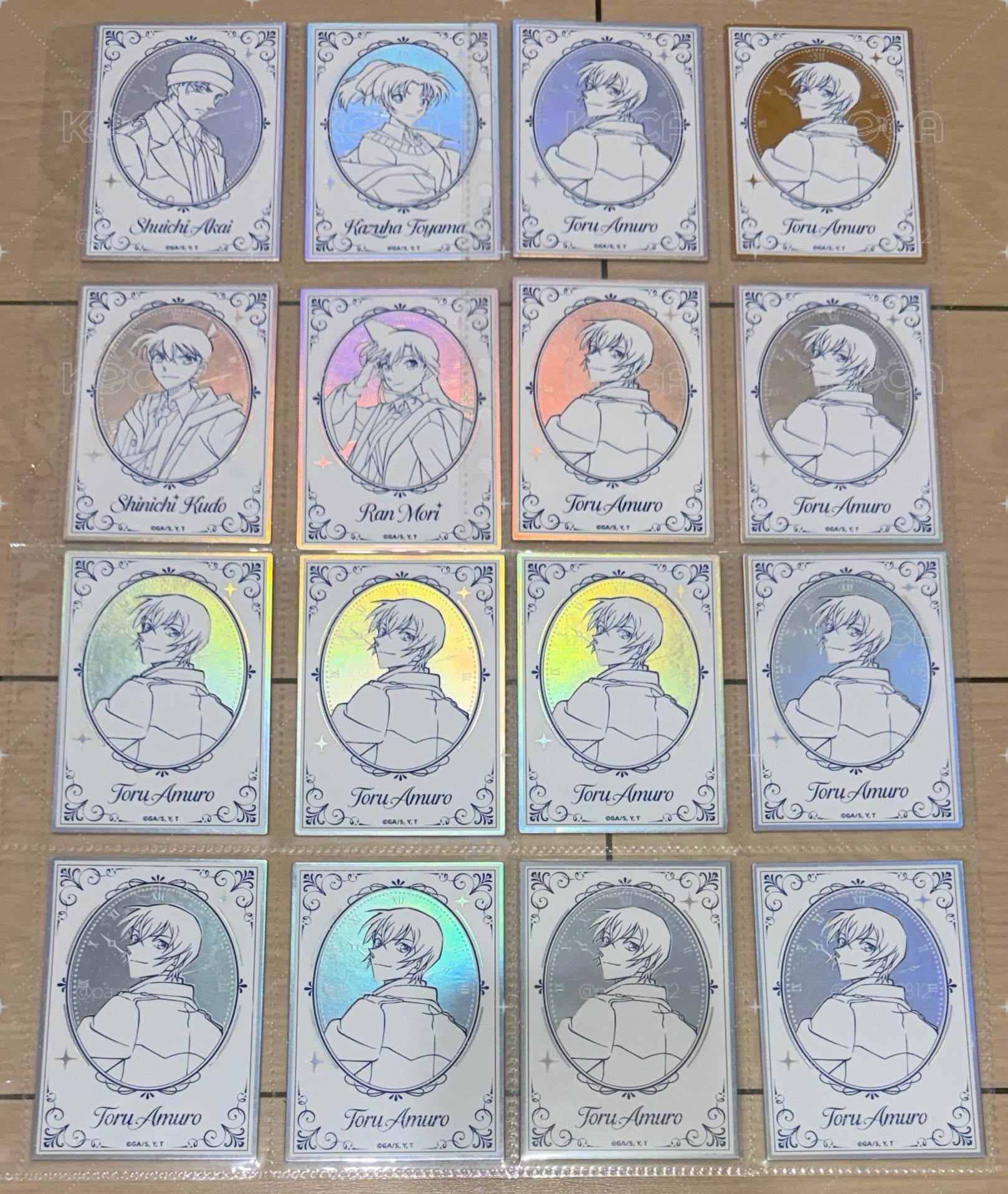 永恆的一瞬快閃盲抽閃卡 赤井&和葉&安室&新一&小蘭