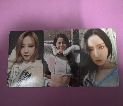 Mamamoo 2021年曆小卡
