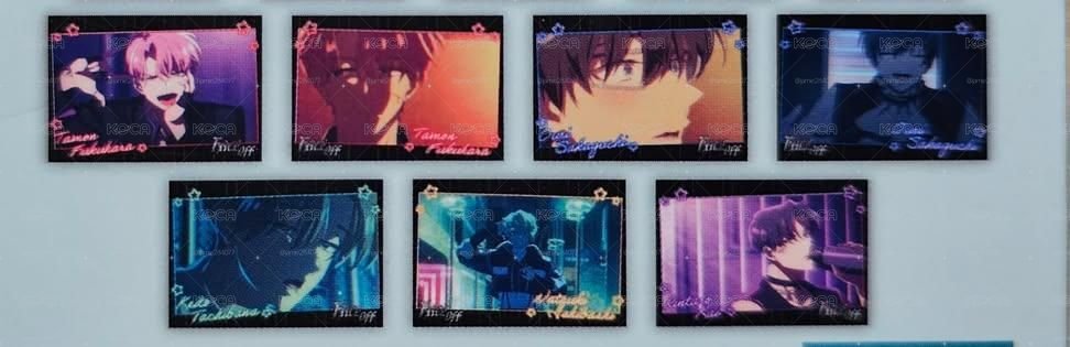 F/ACE OFF 隨機卡 橫版 卡一套 多聞