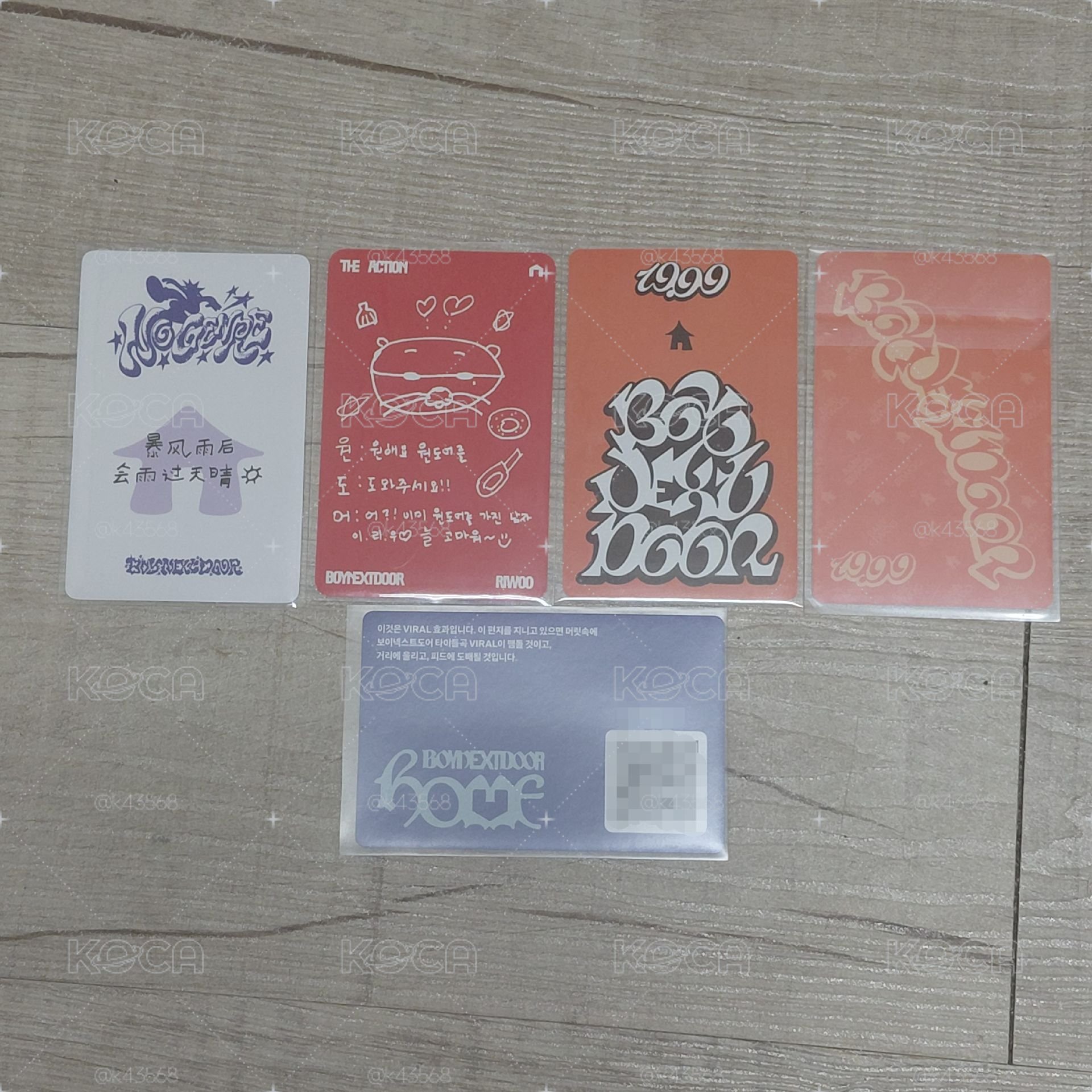 RIWOO 小卡&明信片