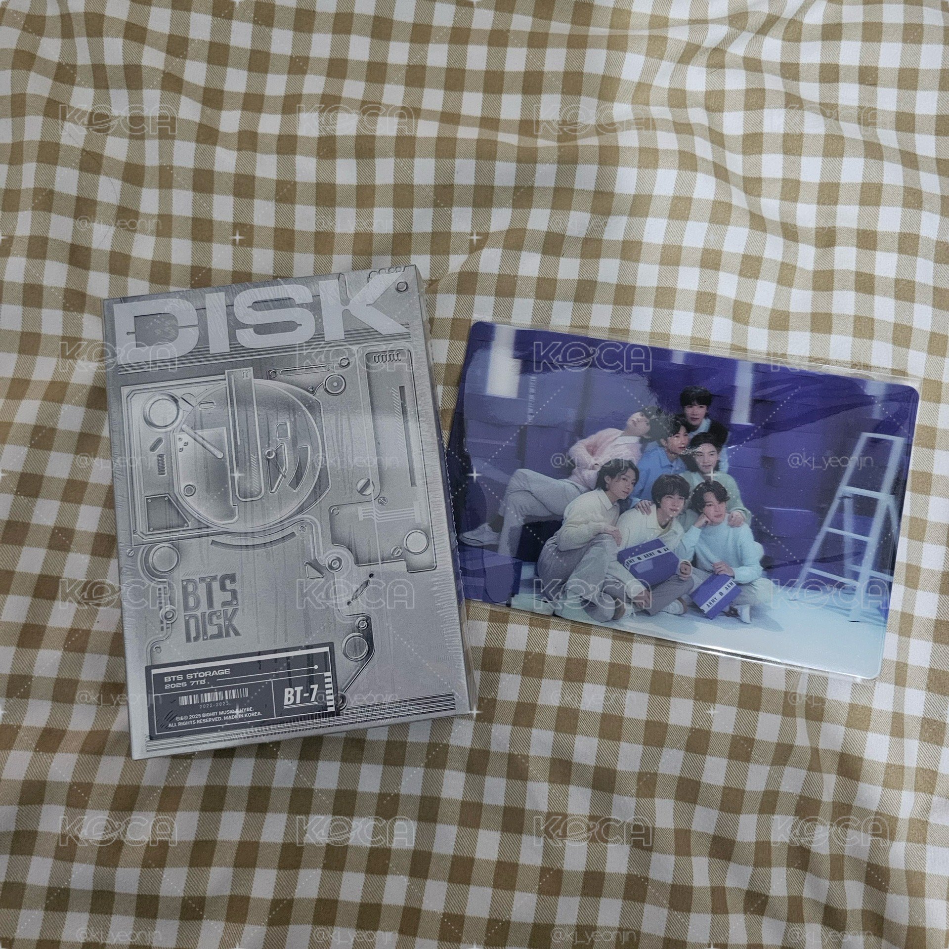 BTS DISK專輯（全新未拆+WVS特典）