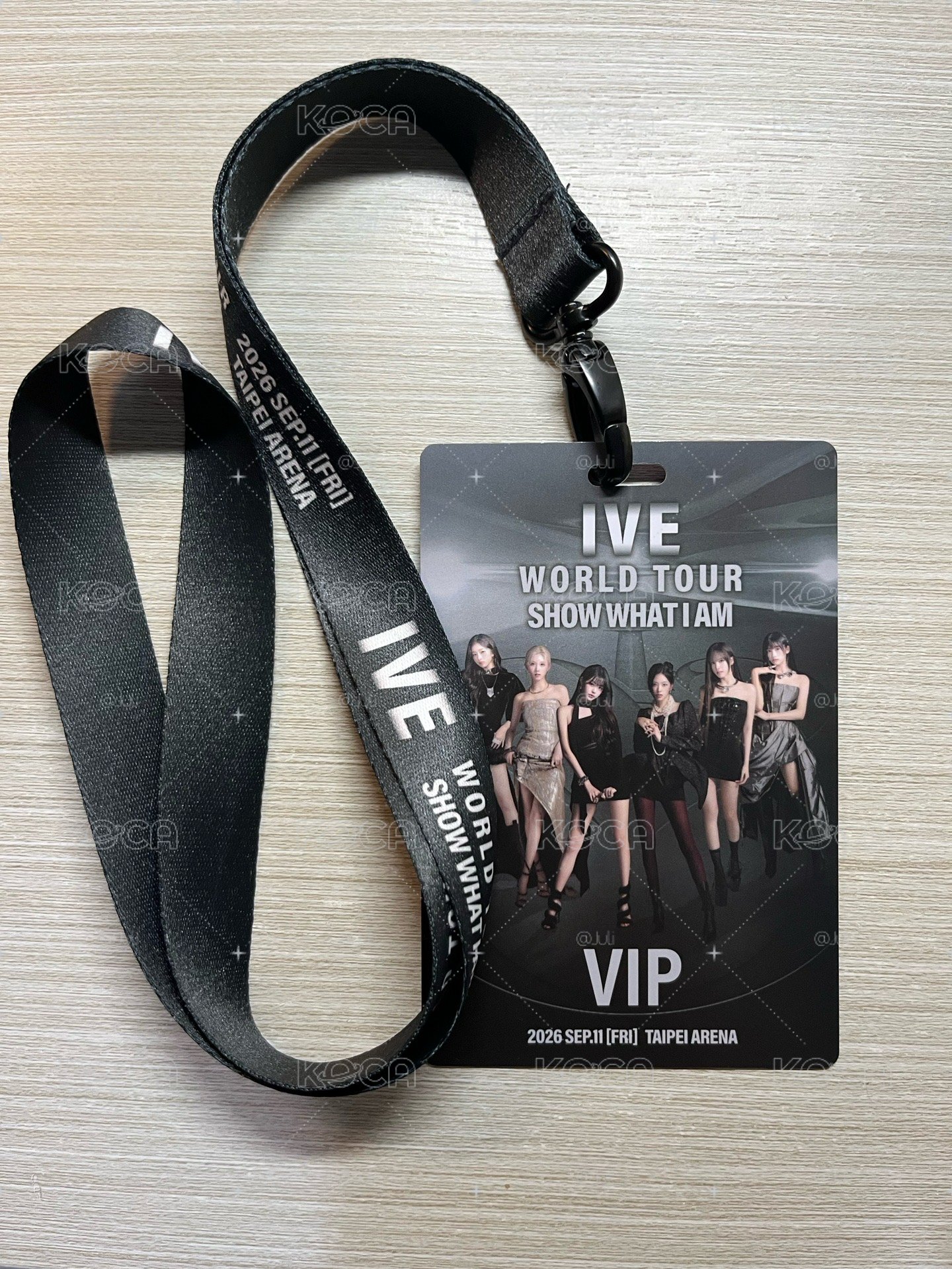 9/11IVE演唱會VIP掛牌