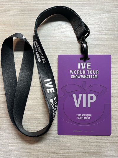 9/11IVE演唱會VIP掛牌
