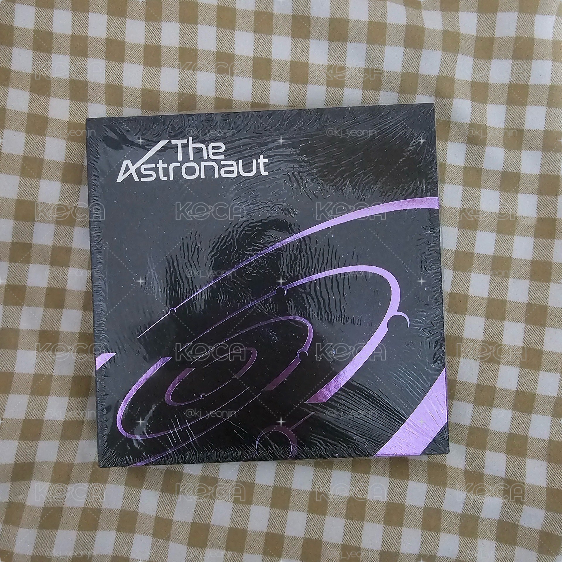 BTS JIN Astronaut 專輯 紫版 未拆專