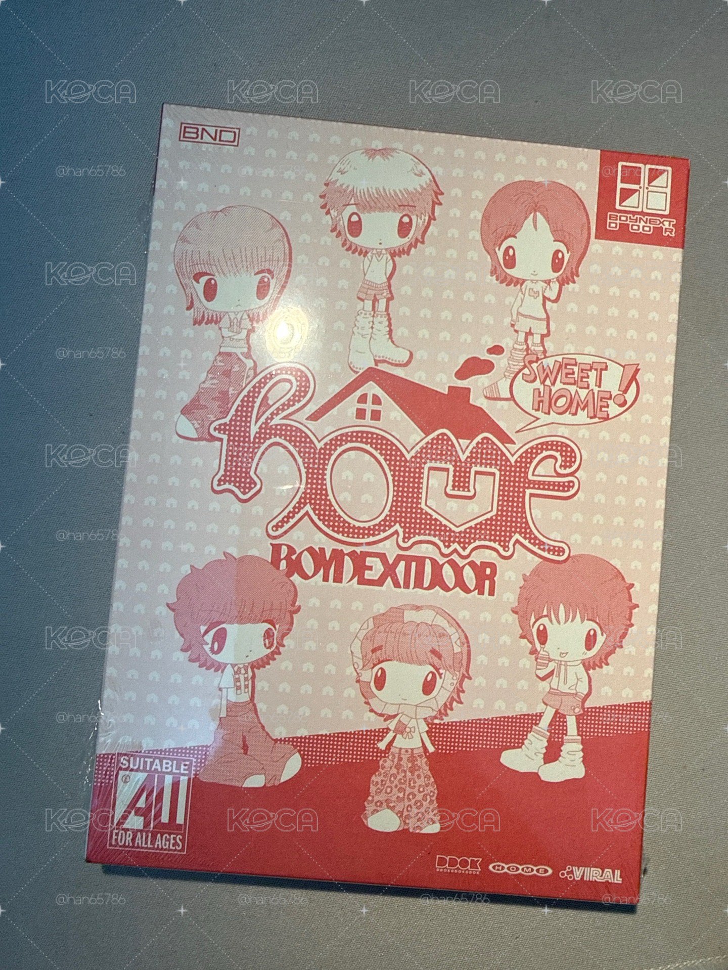 HOME指定成員未拆單封 BOYNEXTDOOR
