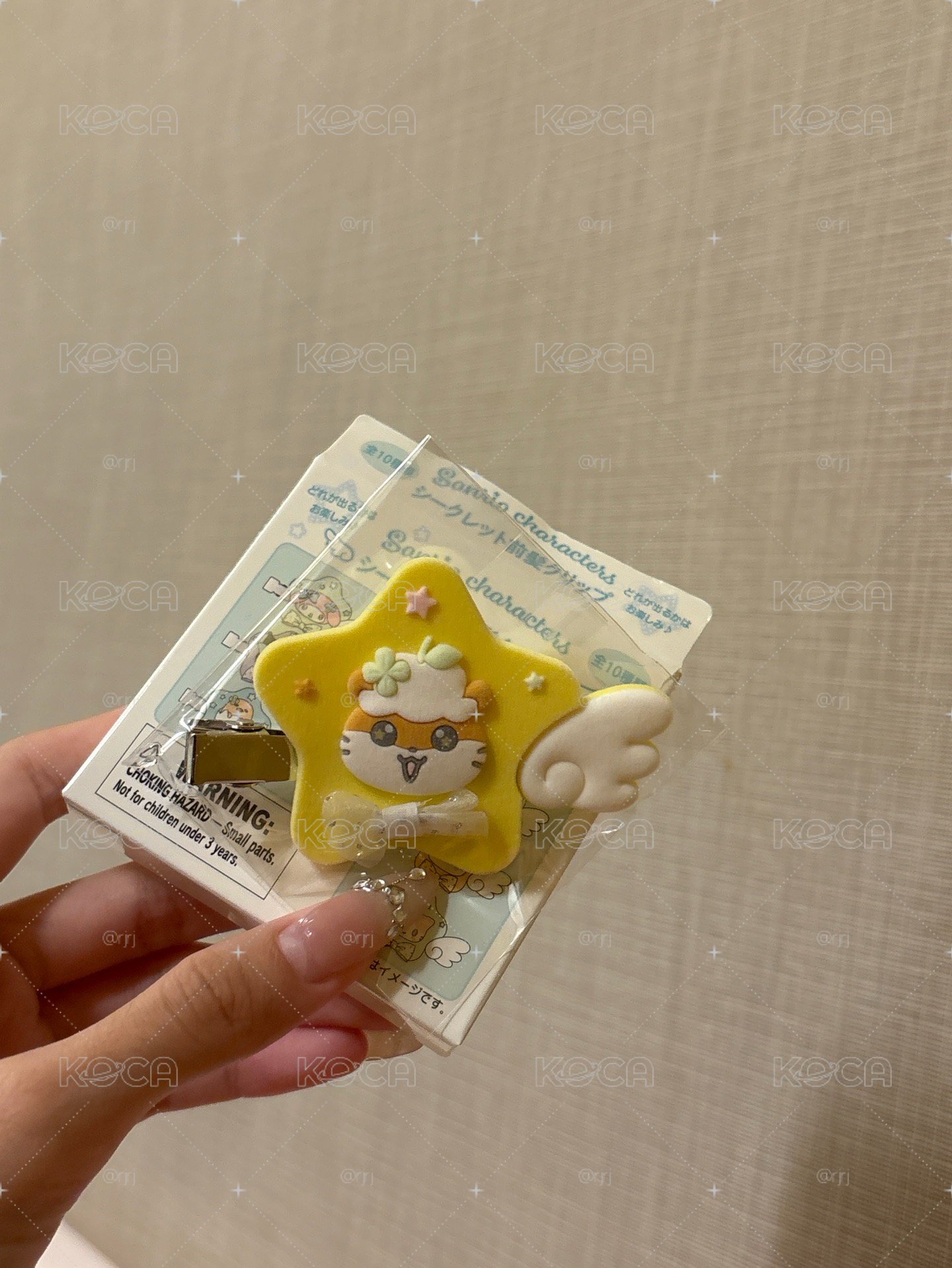 可樂鈴髮夾