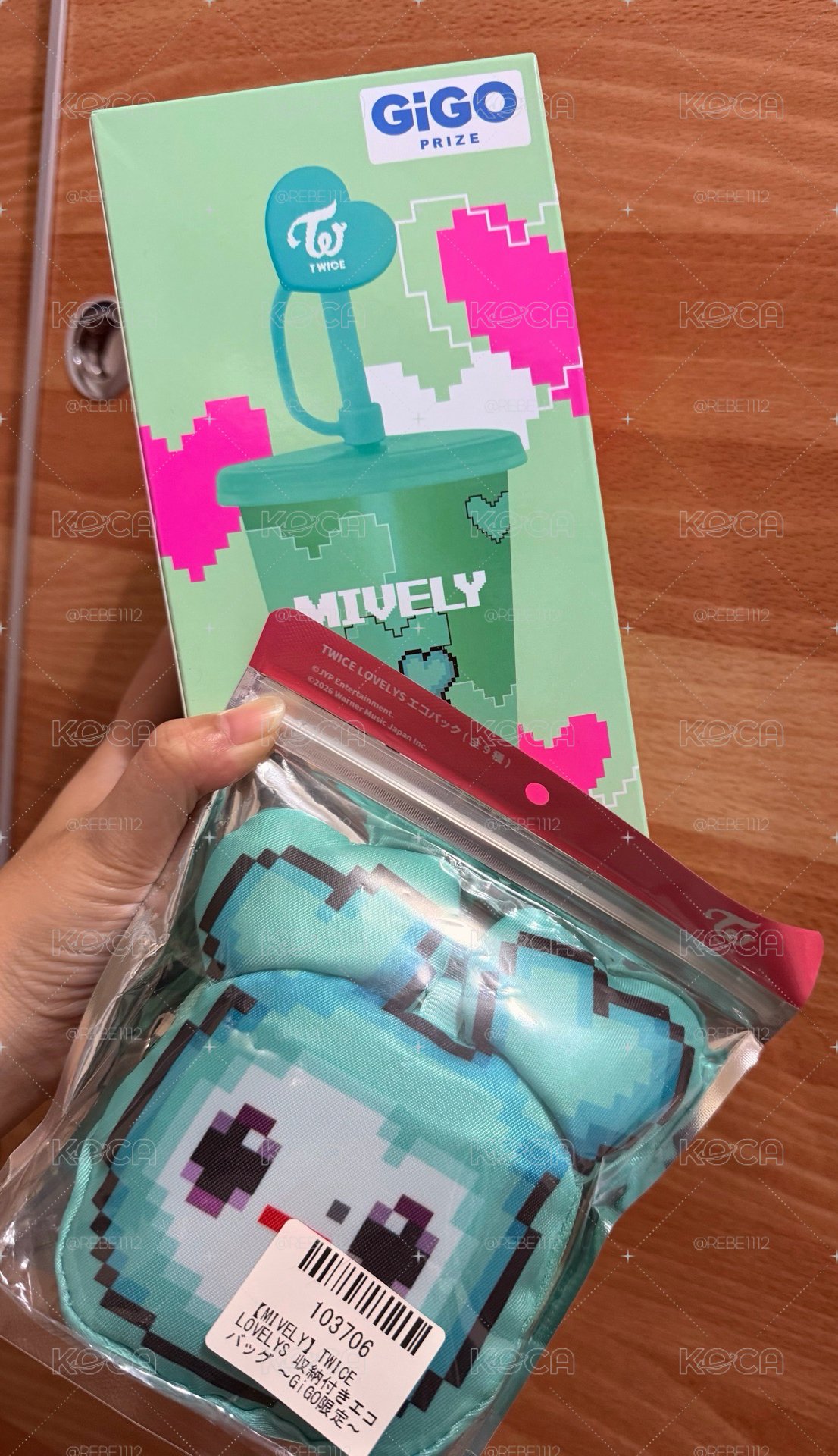 全新未拆 GIGO聯名 MIVELY杯+袋子 不拆售