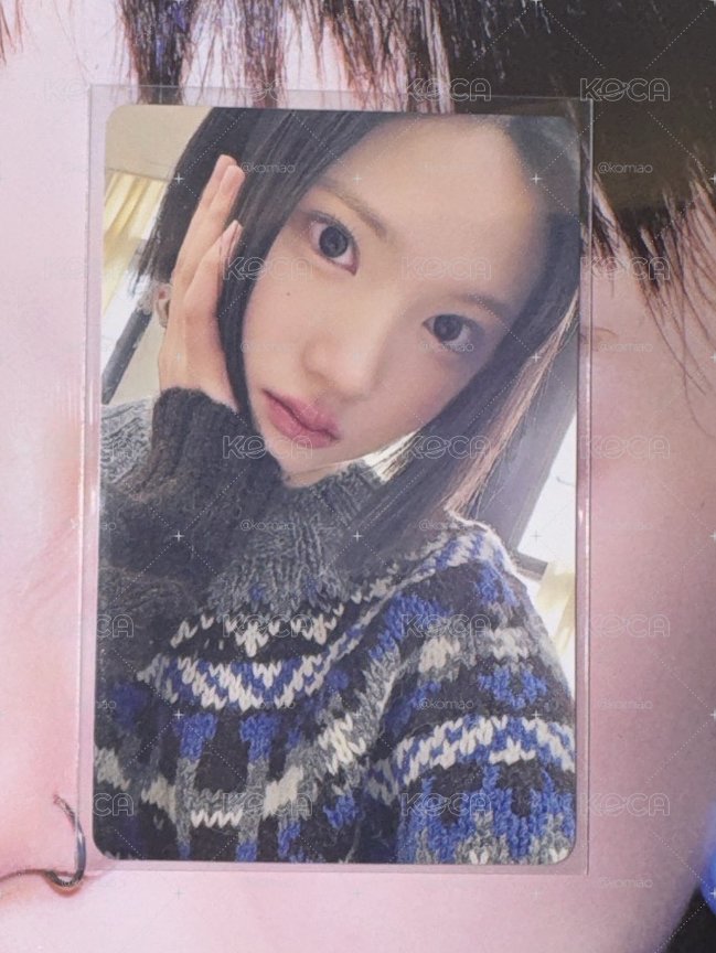 jiwoo yzy幸運卡（有瑕）