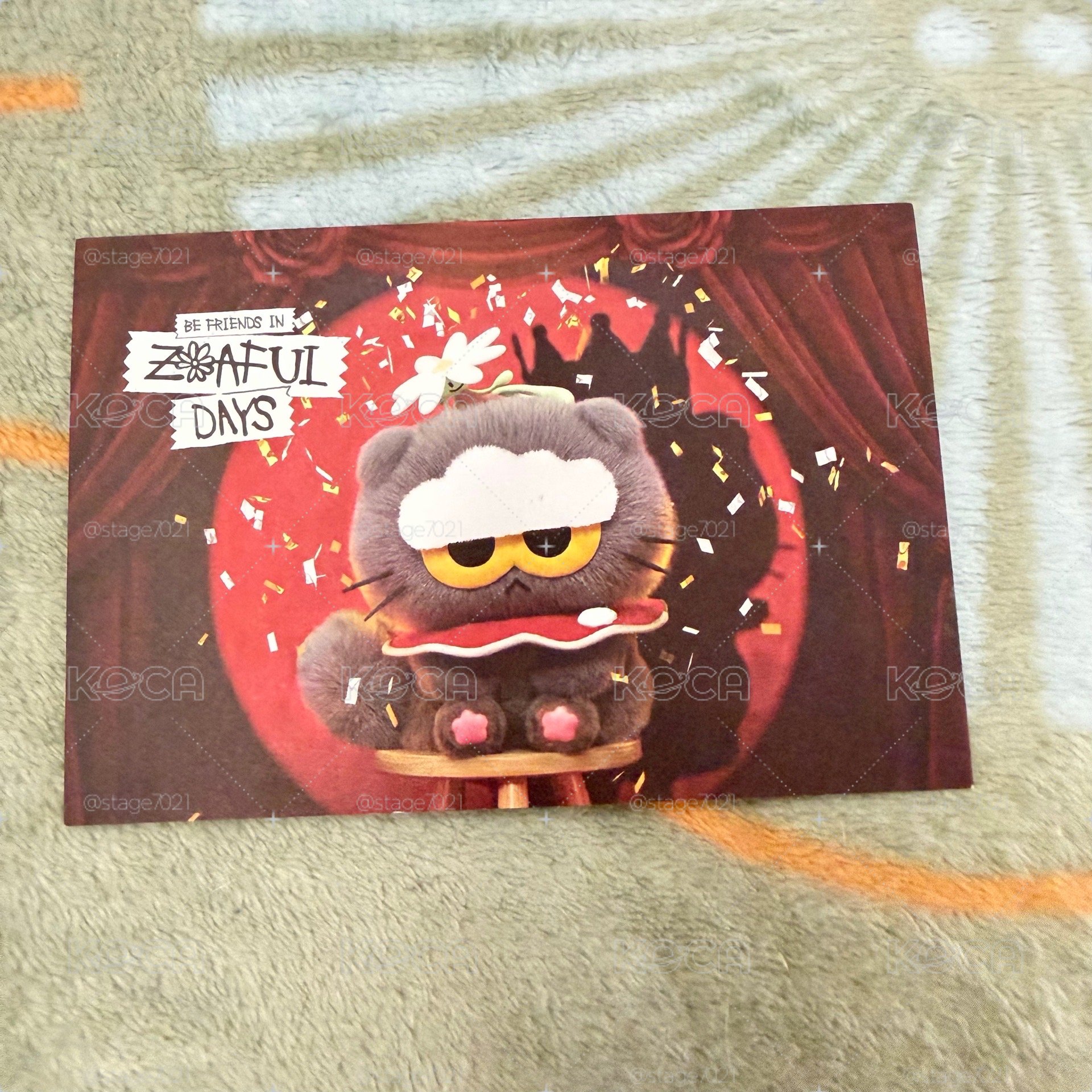 ZO&FRIENDS 明信片 入場禮