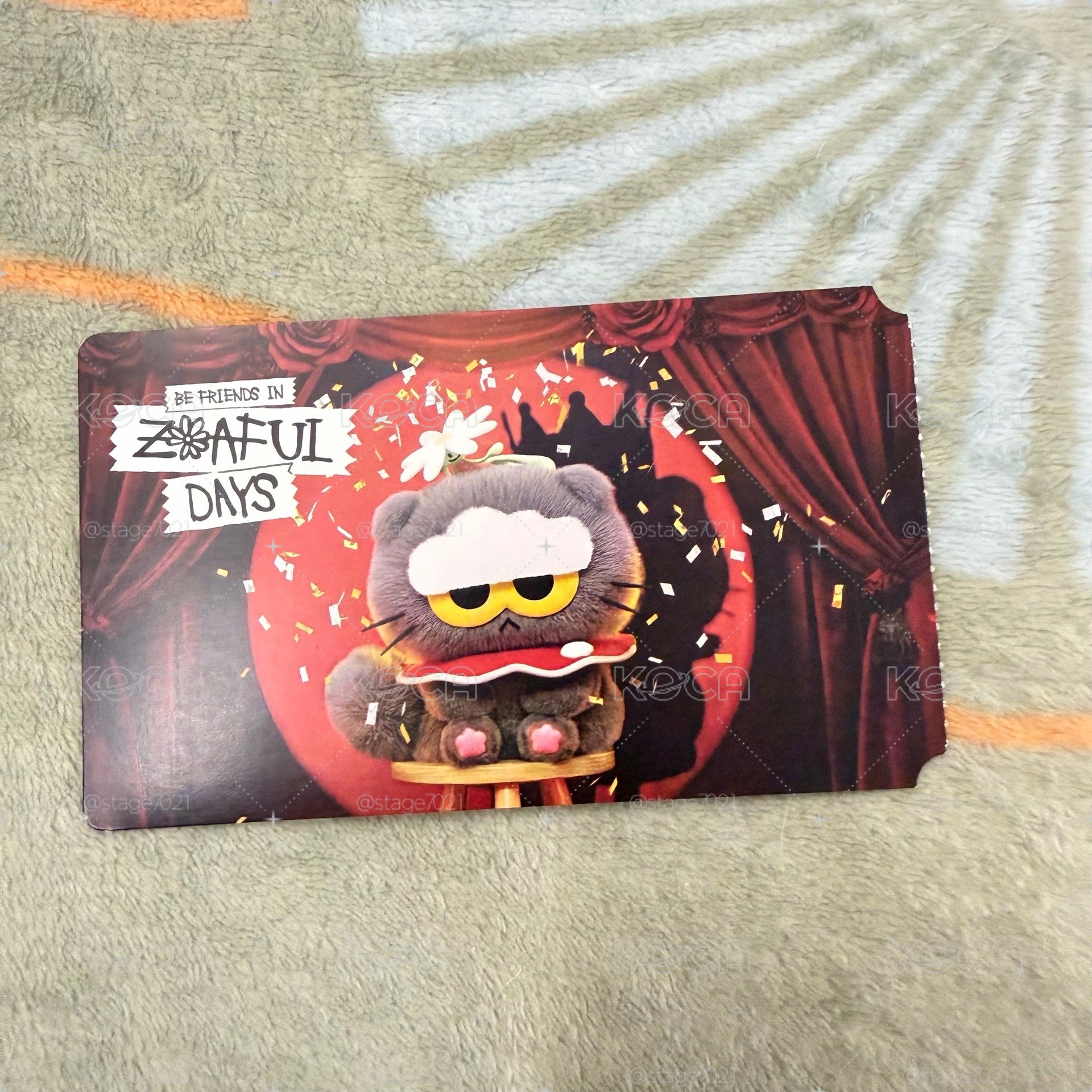 ZO&FRIENDS 入場票根 香港場