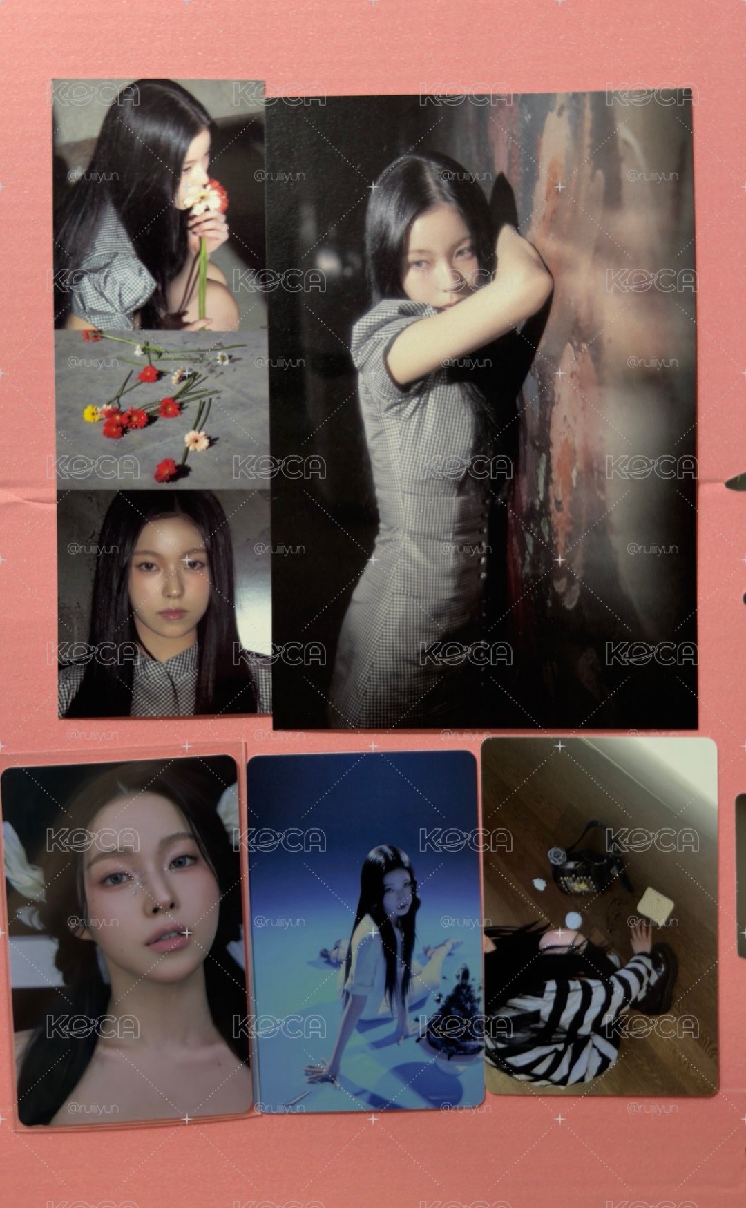 NMIXX 圭珍 小卡➕明信片➕書籤紙
