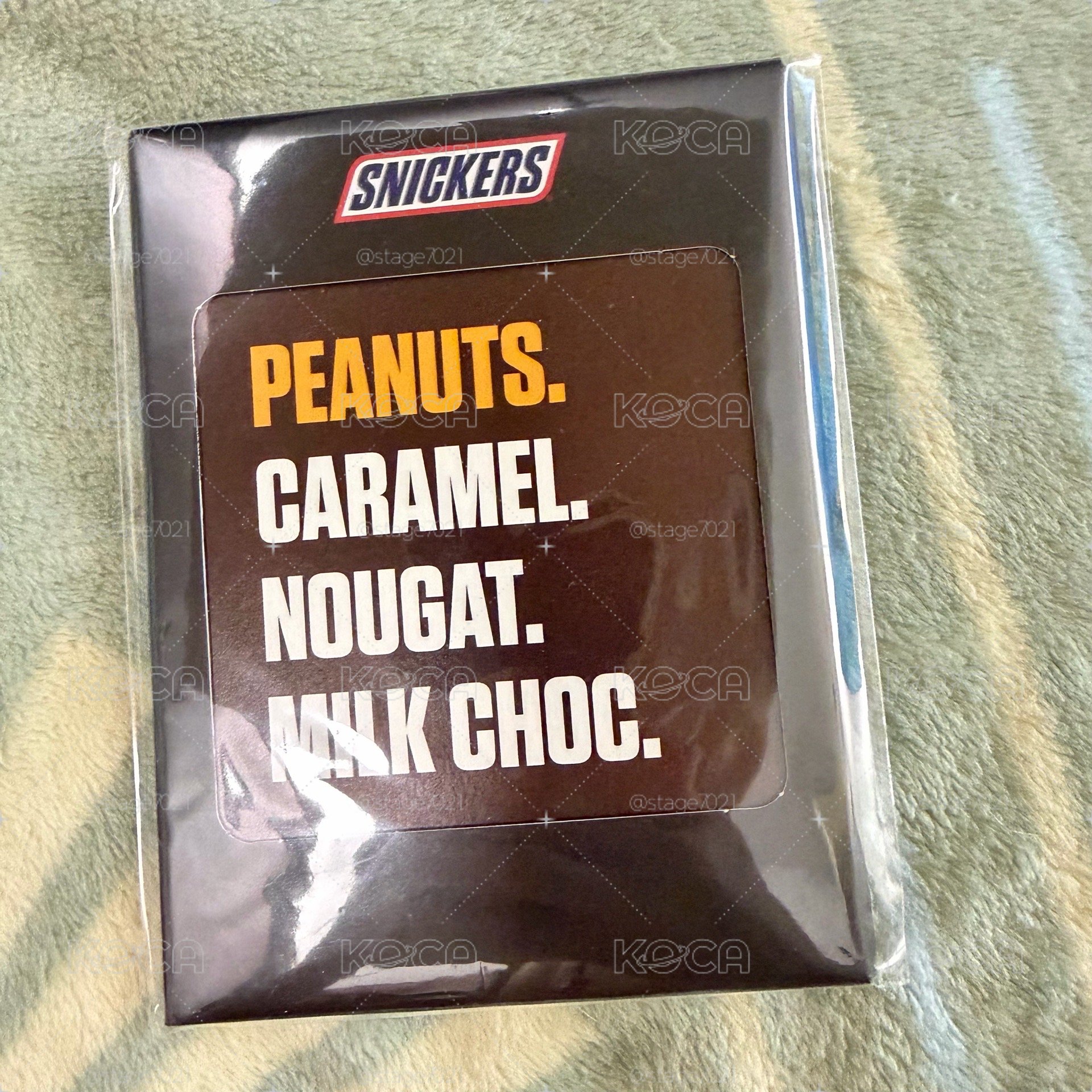 代言 明信片組 snickers士力架折疊明信片組/奎