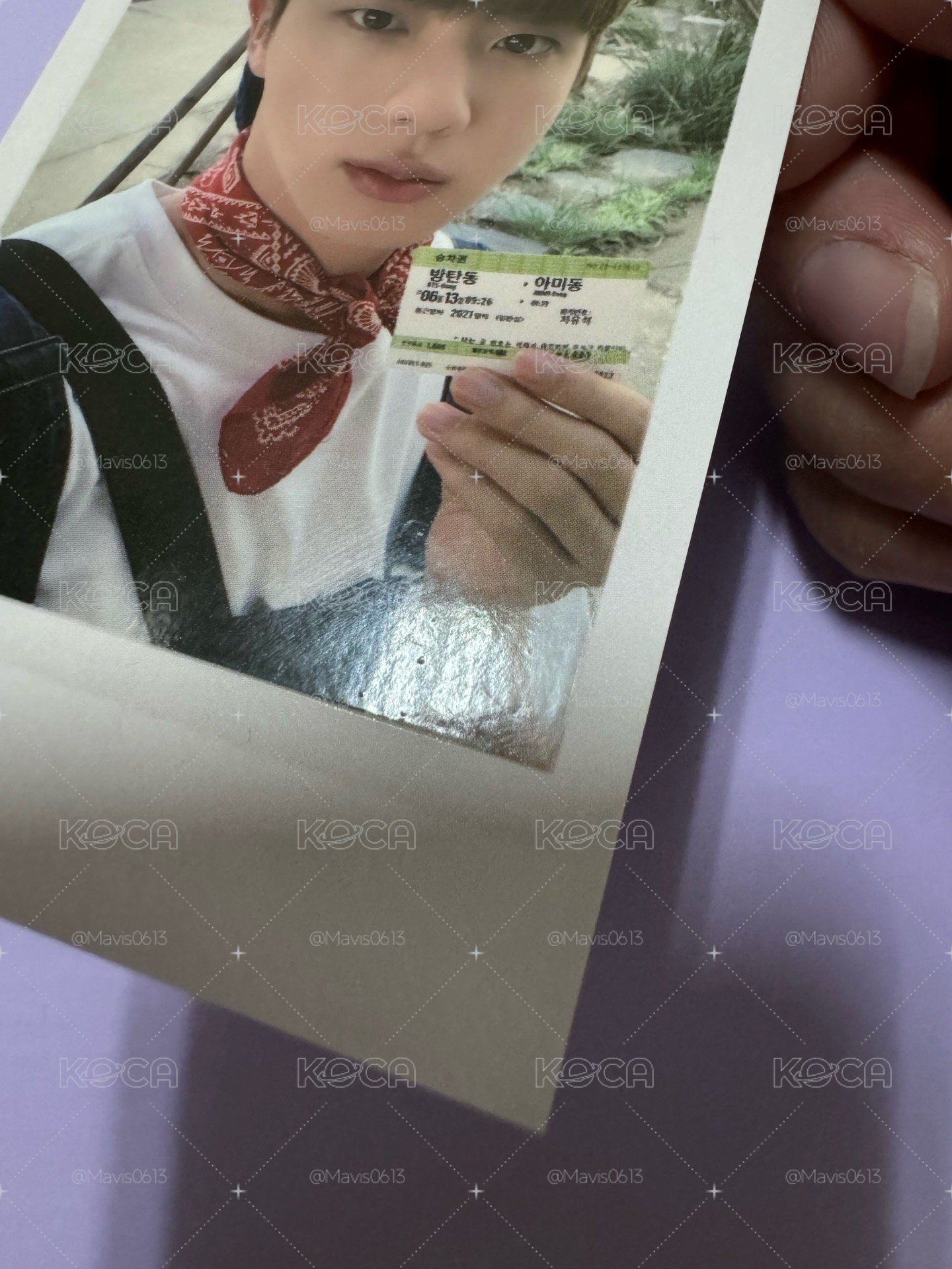 珍 - 2021年曆拍立得小卡