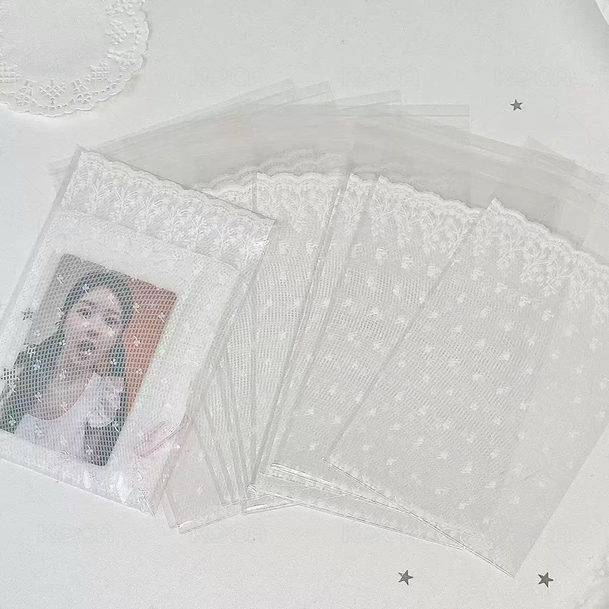 蕾絲 8x10cm+3cm