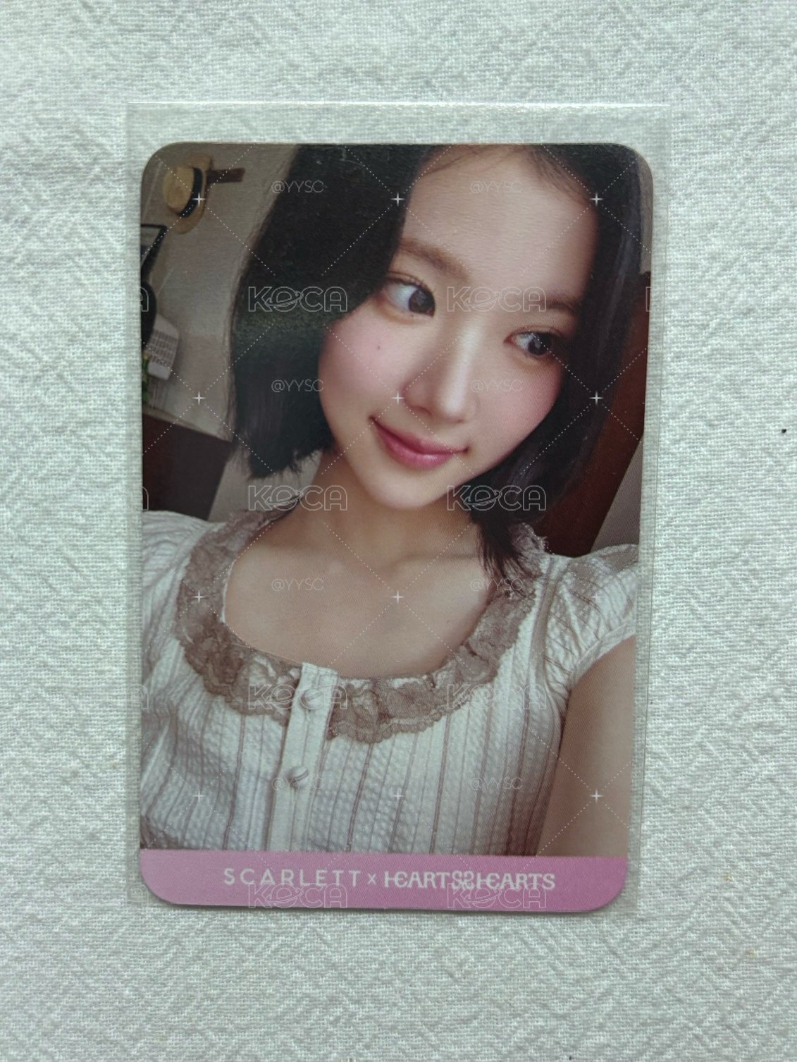 Jiwoo Scarlett 代言卡 