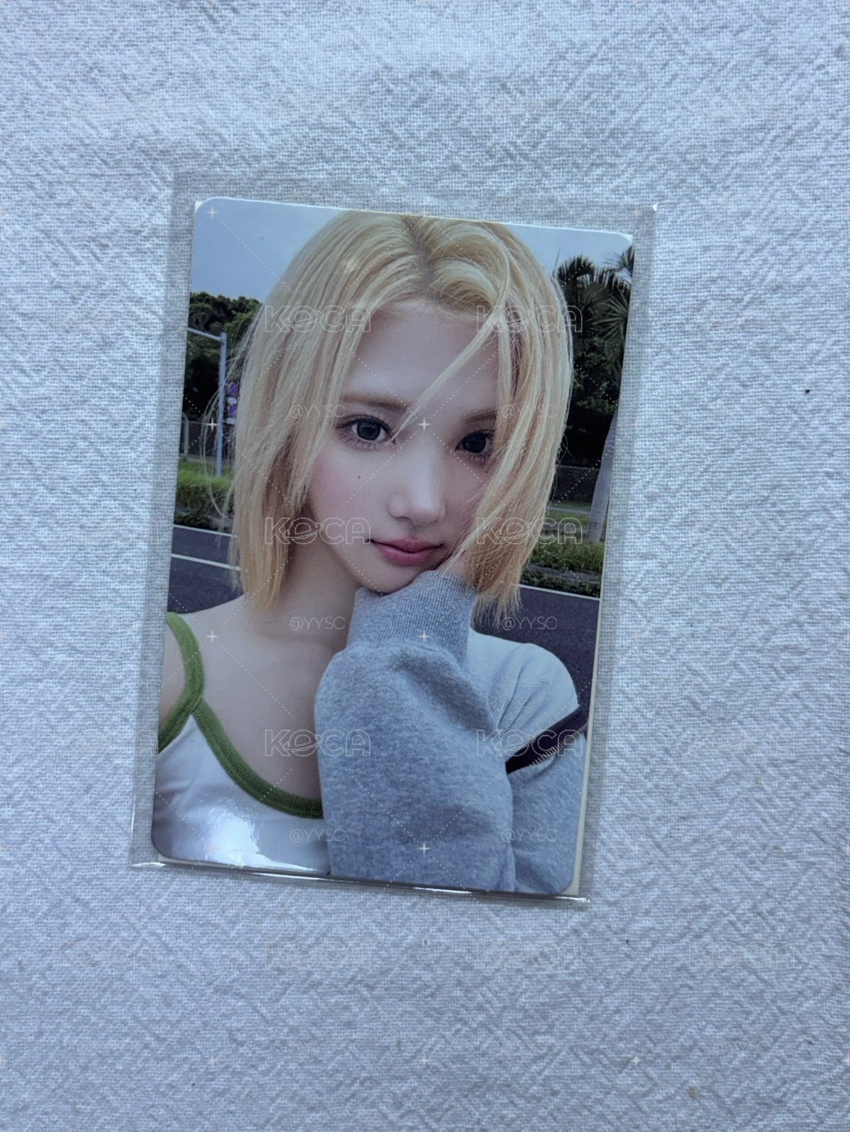 Jiwoo 迷二快閃 周邊卡 手鍊