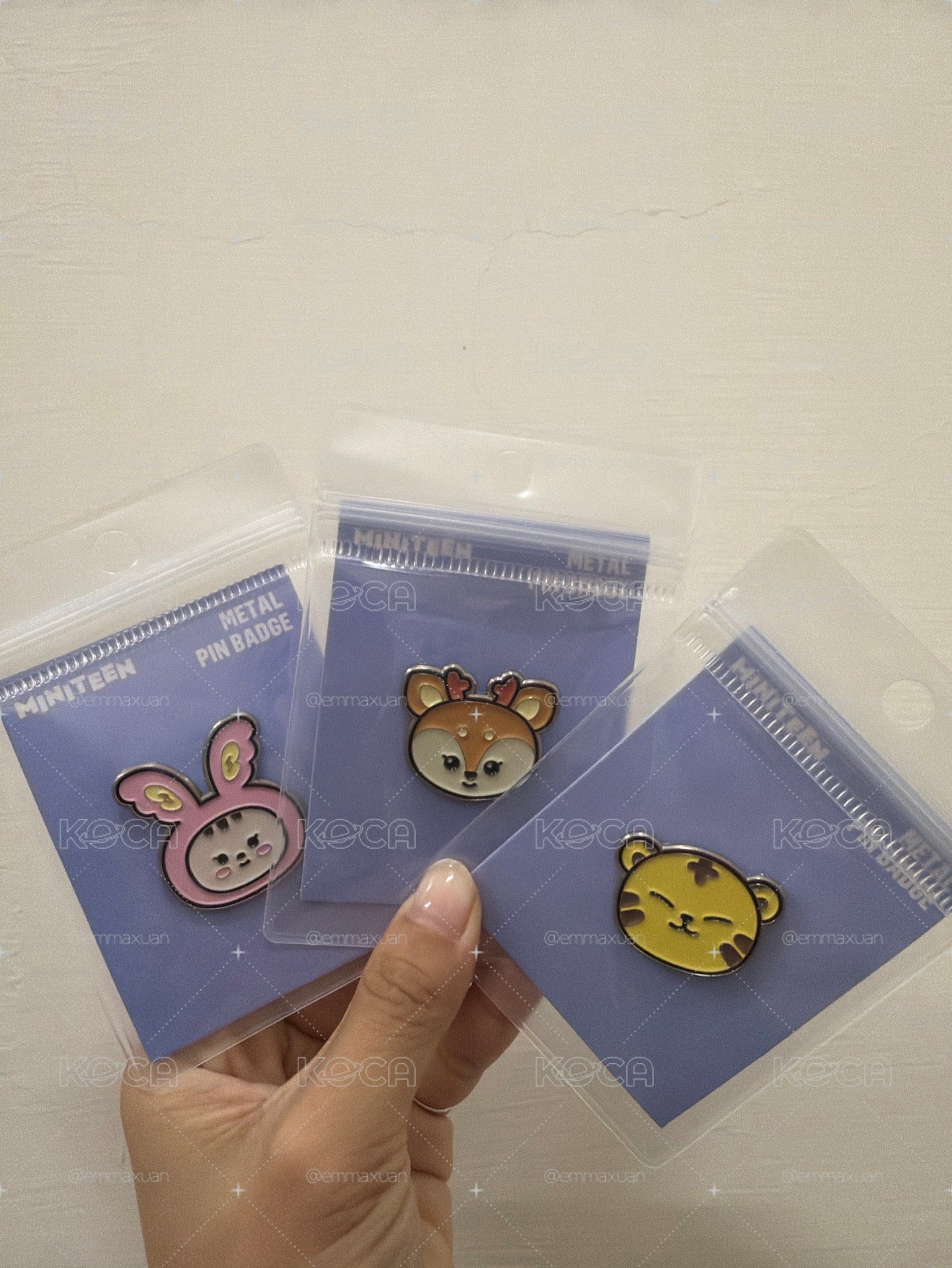 MINITEEN金屬胸針 全新未拆