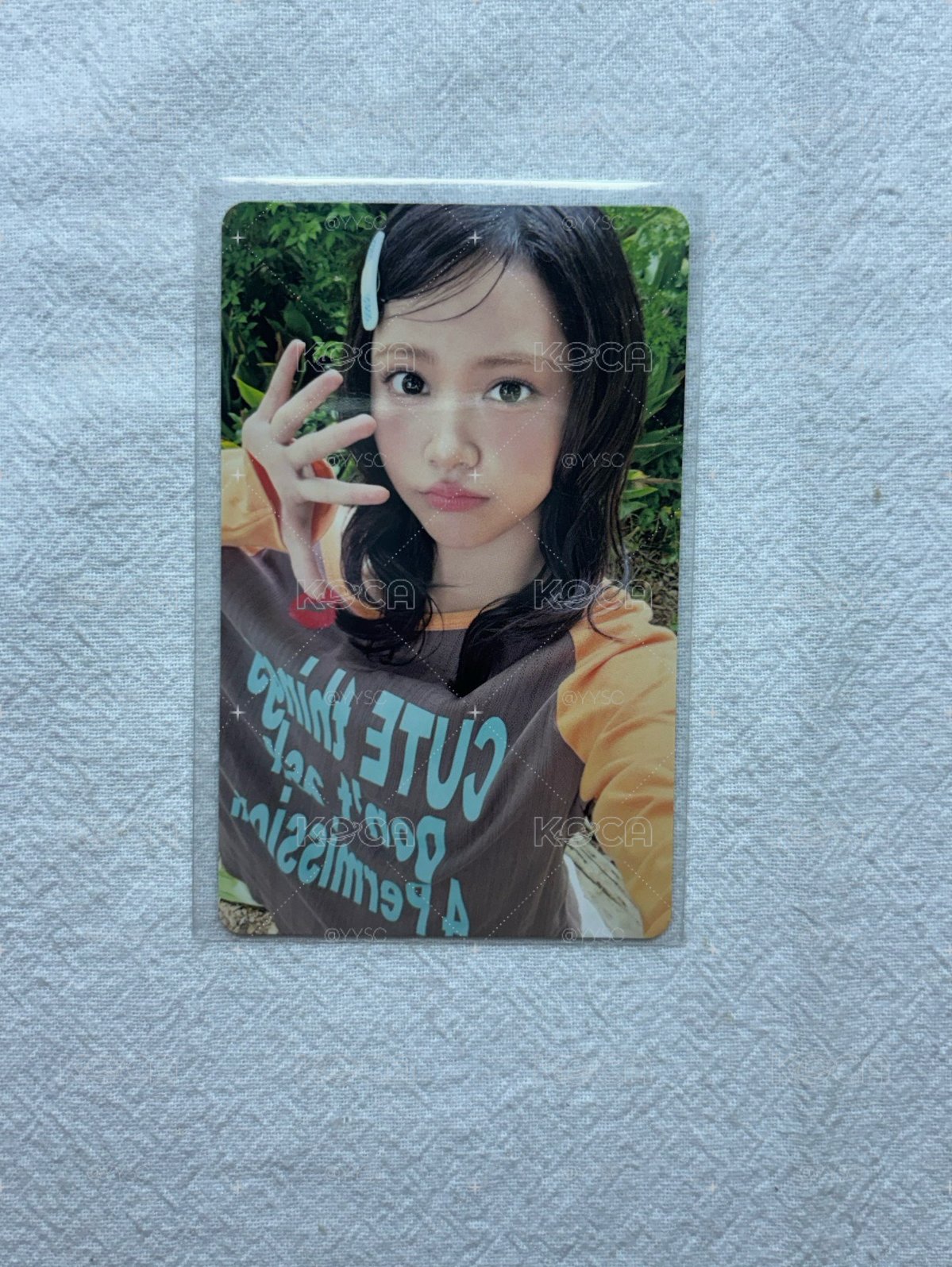 Carmen JP單一 塔店 特典卡 